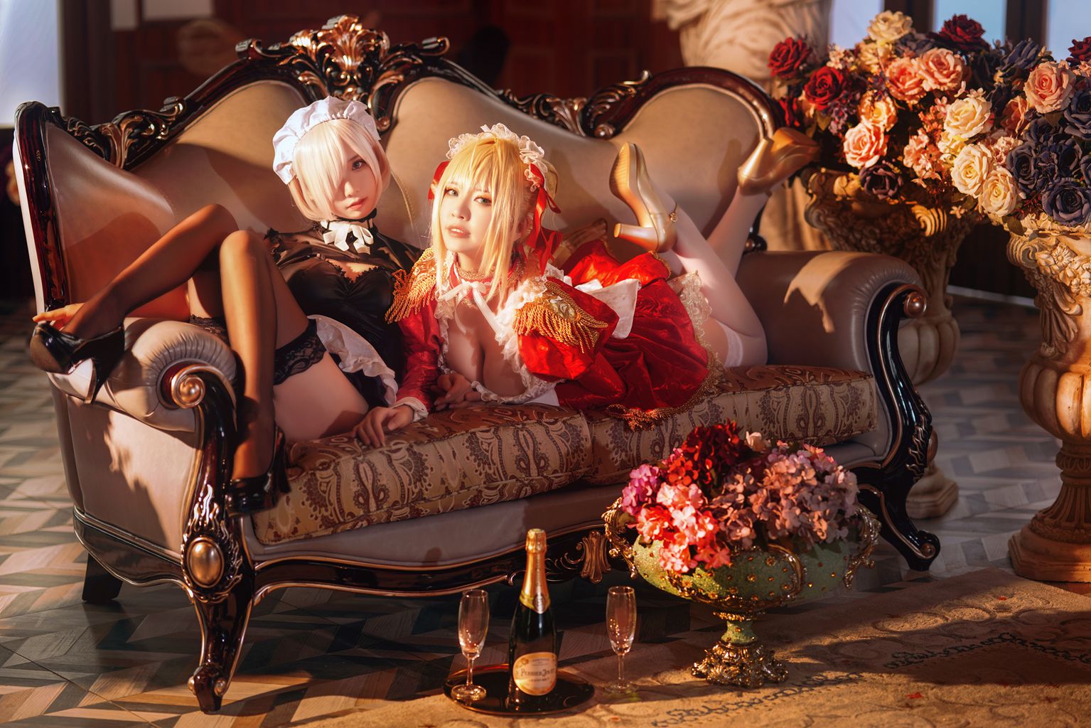 半半子X面饼仙儿 Claudius x Kyrielight Maid