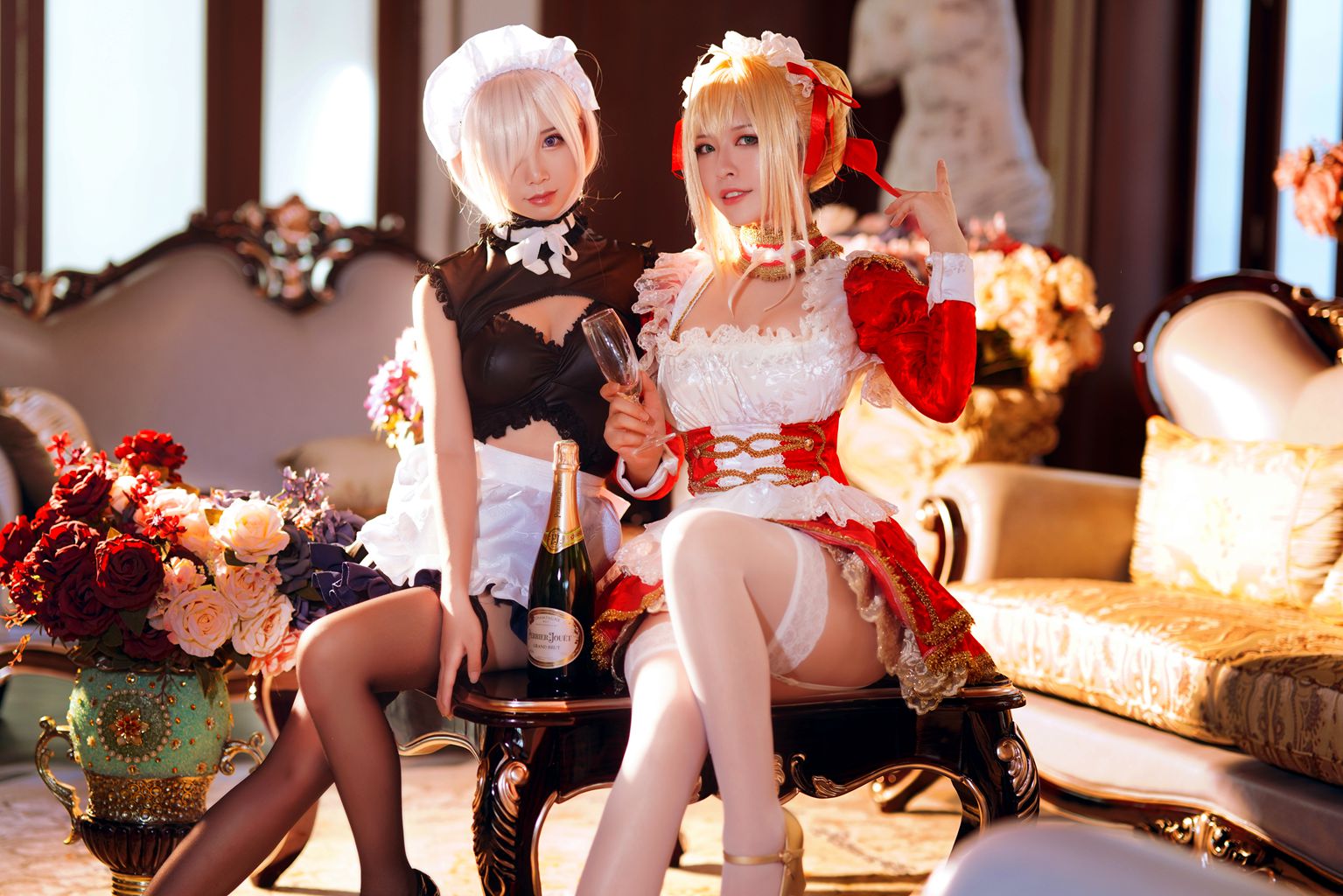 半半子X面饼仙儿 Claudius x Kyrielight Maid