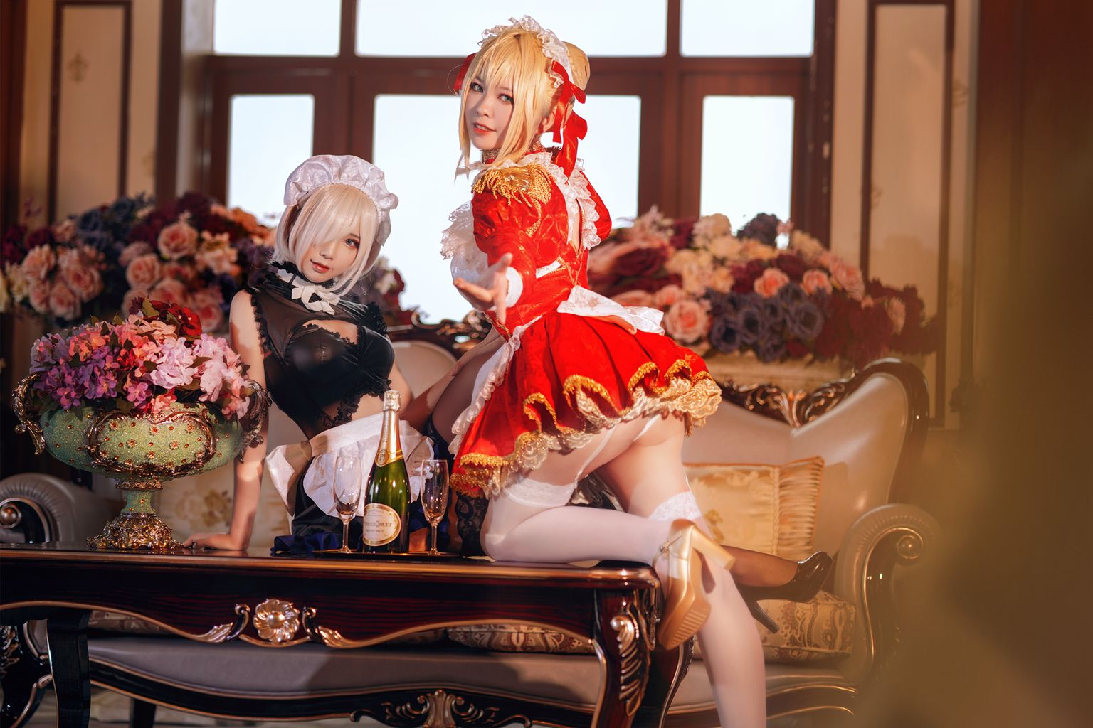半半子X面饼仙儿 Claudius x Kyrielight Maid