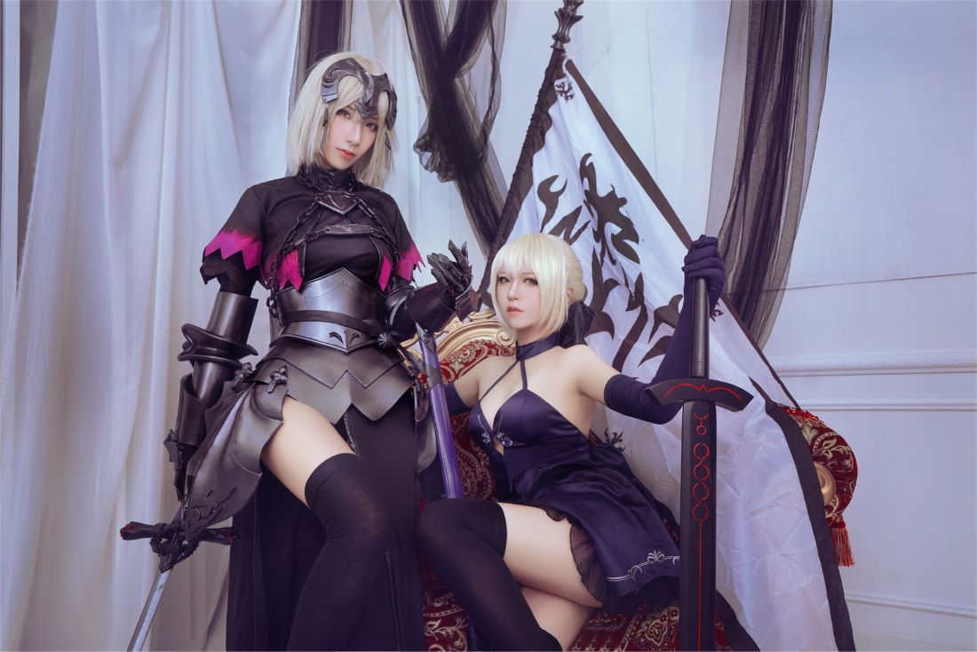 半半子&索索 黑贞3
