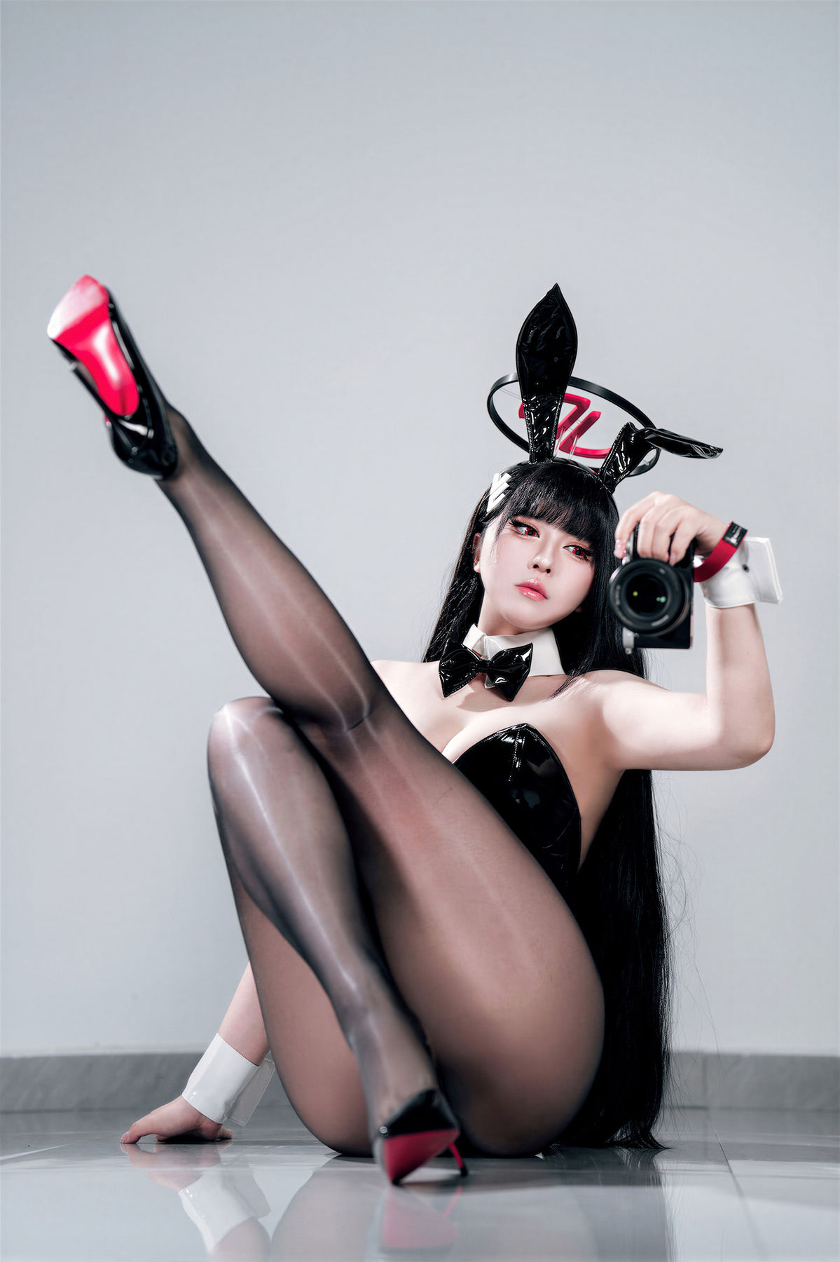 半半子 蔚蓝档案 调月莉音兔女郎