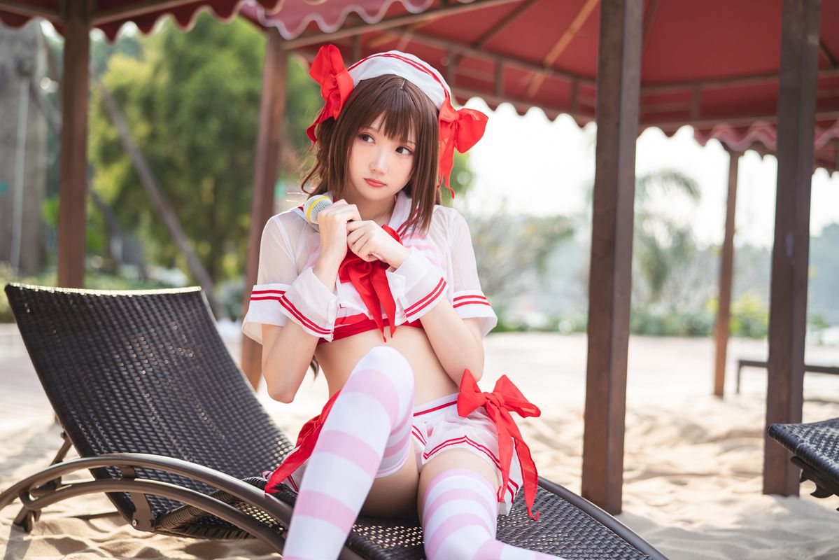 瓜希酱 岛村卯月 泳衣