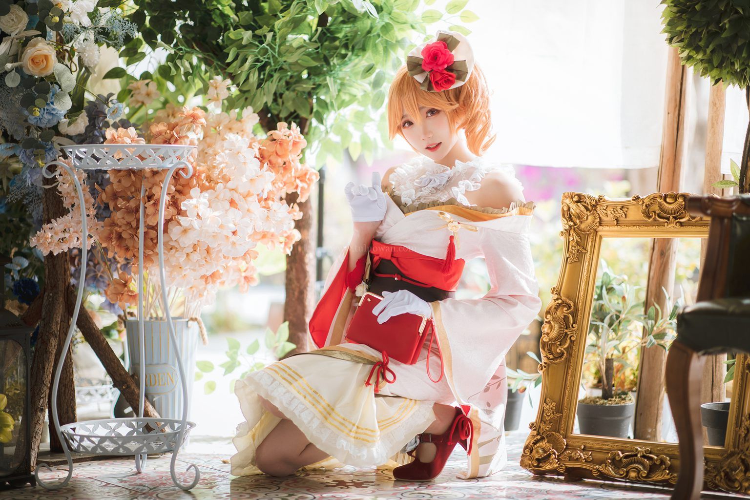 瓜希酱 碧蓝航线 黎塞留和服