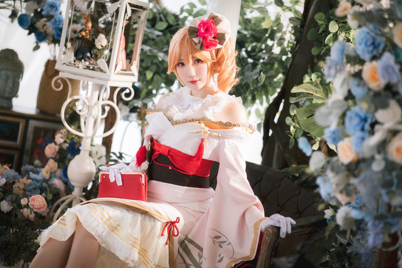 瓜希酱 碧蓝航线 黎塞留和服
