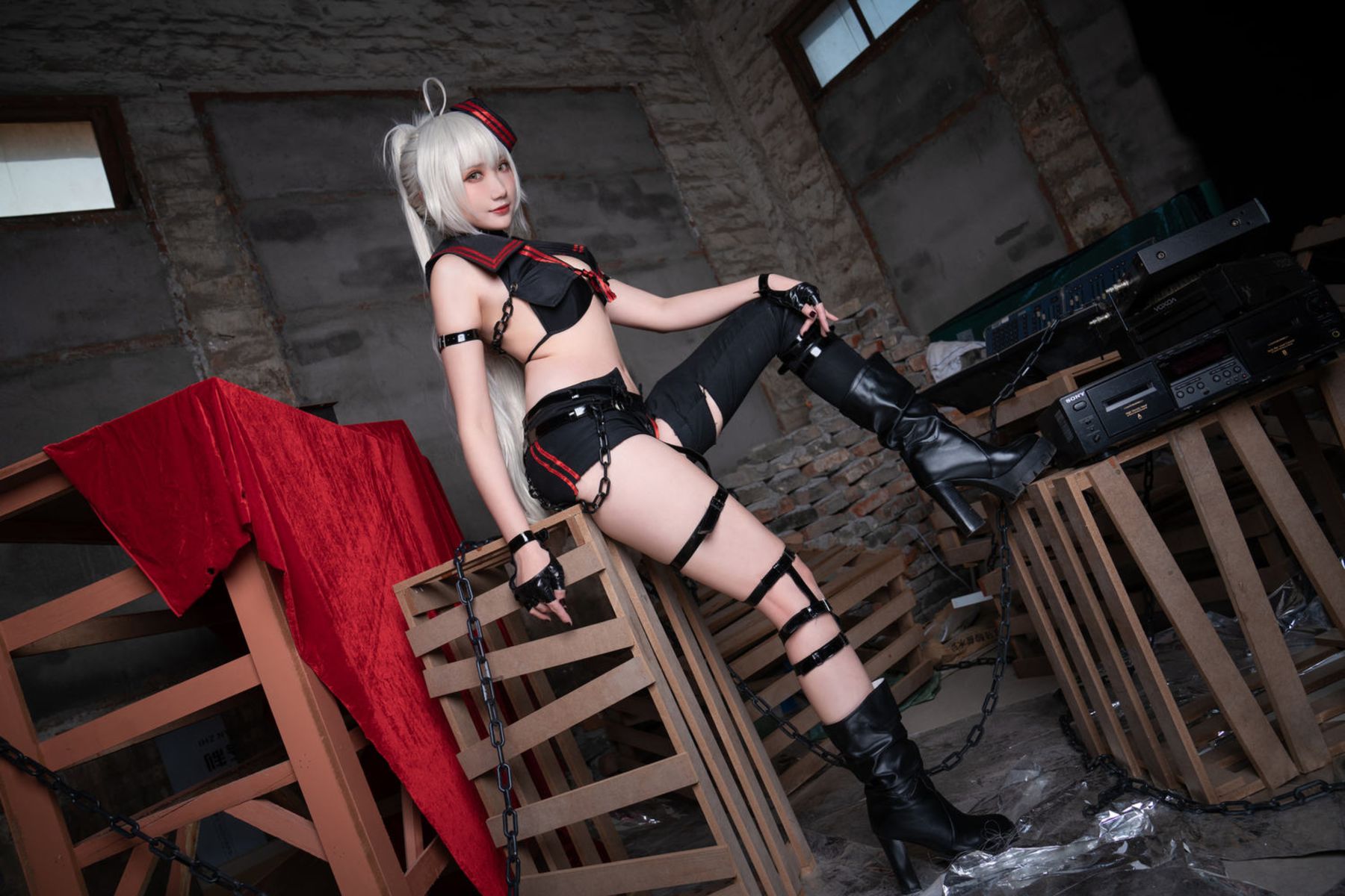 瓜希酱&Momoko葵葵 FATE 黑白贞德