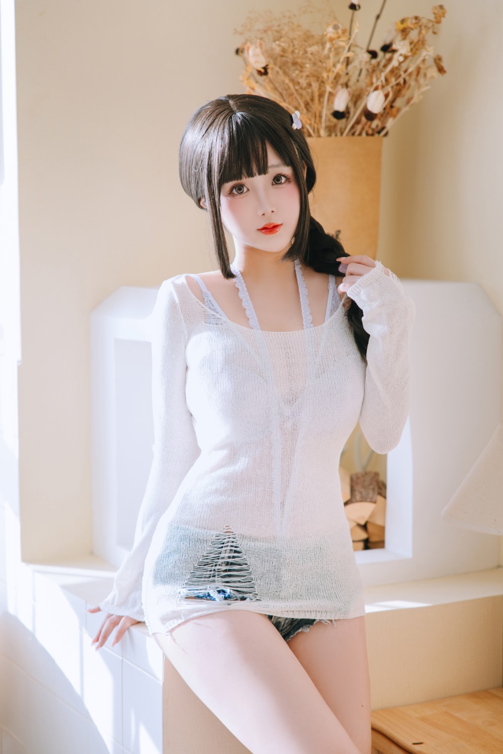 日奈娇 牛仔裤人妻
