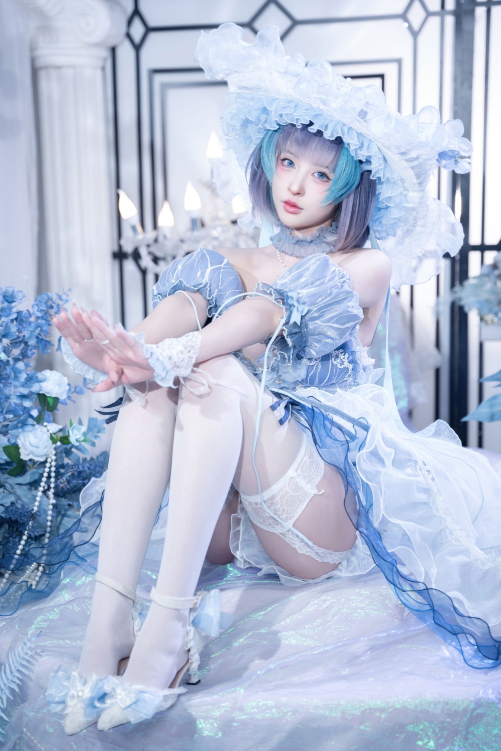 清水由乃 碧蓝航线 柴郡废稿礼服