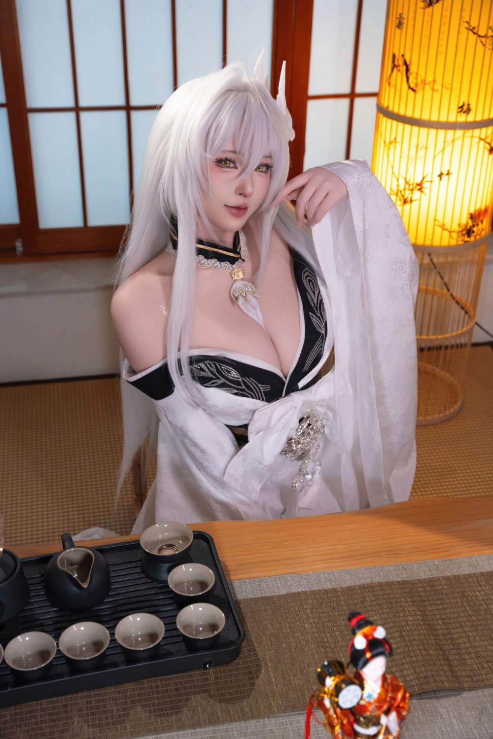 清水由乃 碧蓝航线 白凤和服