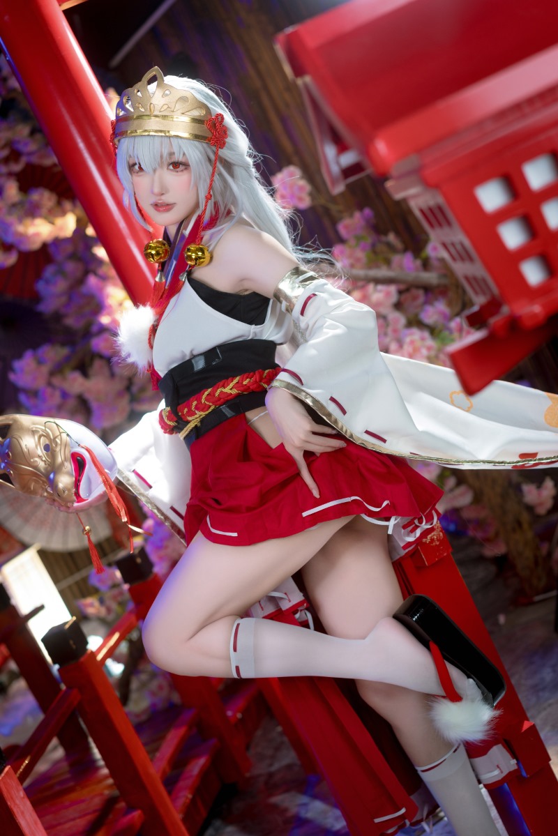 阿包也是兔娘 巫女浴池
