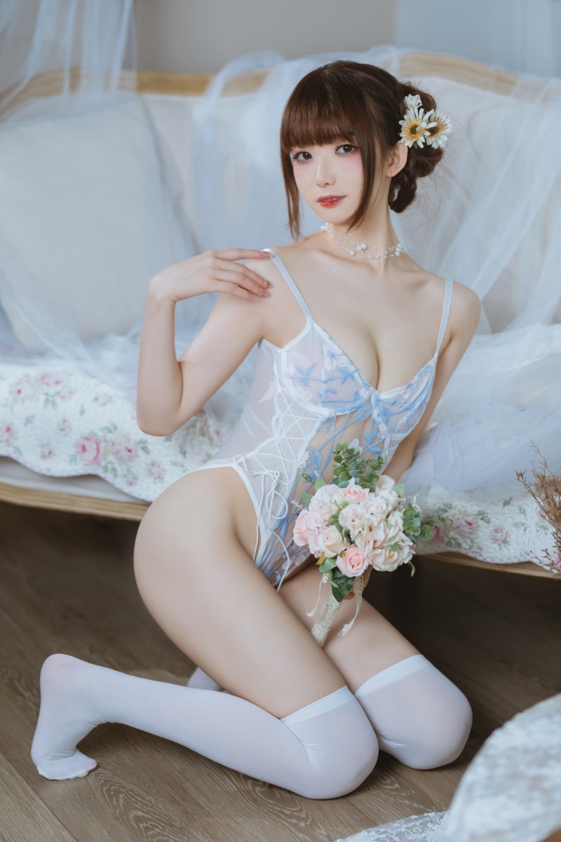 封疆疆v 纯欲连体衣