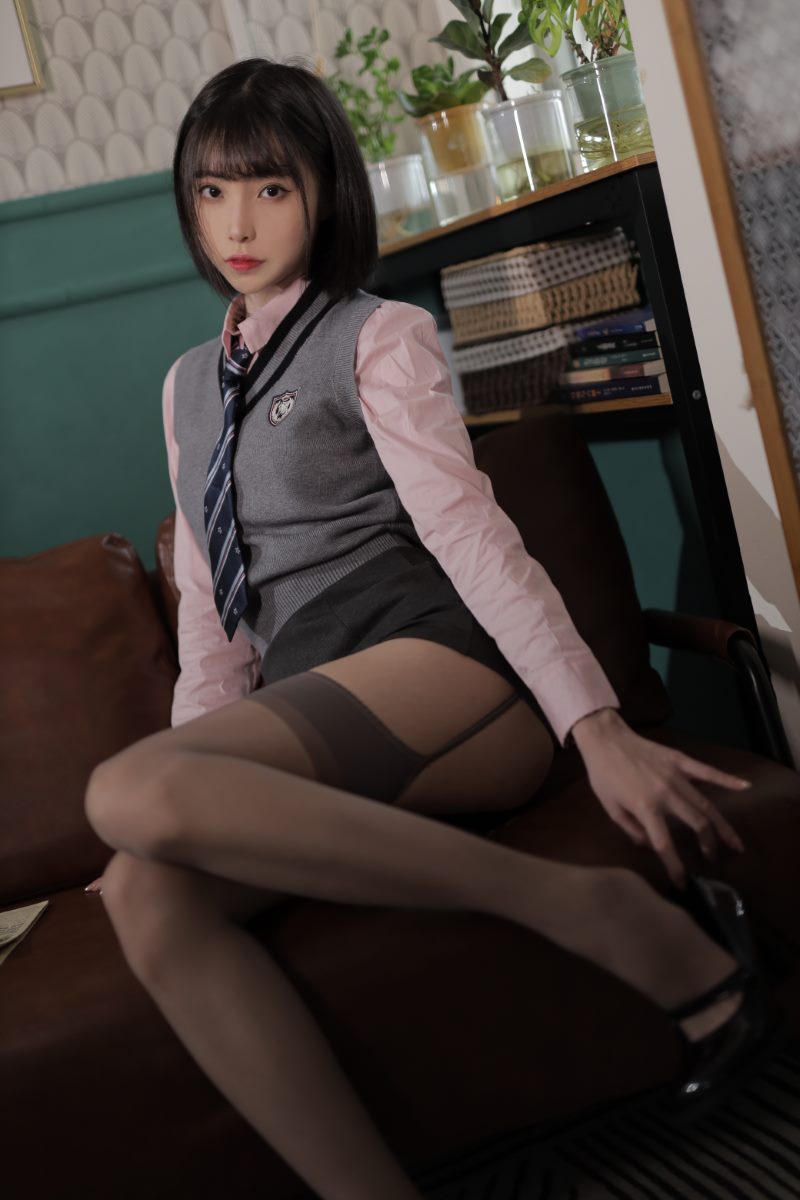 许岚LAN 韩系制服