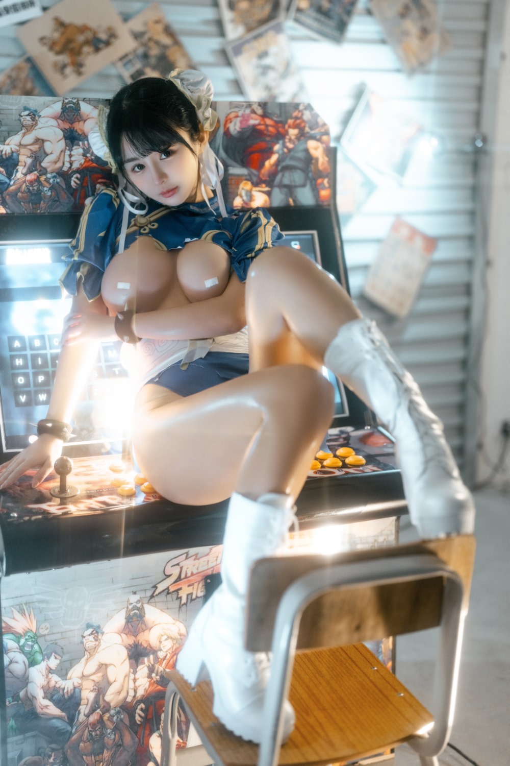 桜井宁宁 电玩春丽
