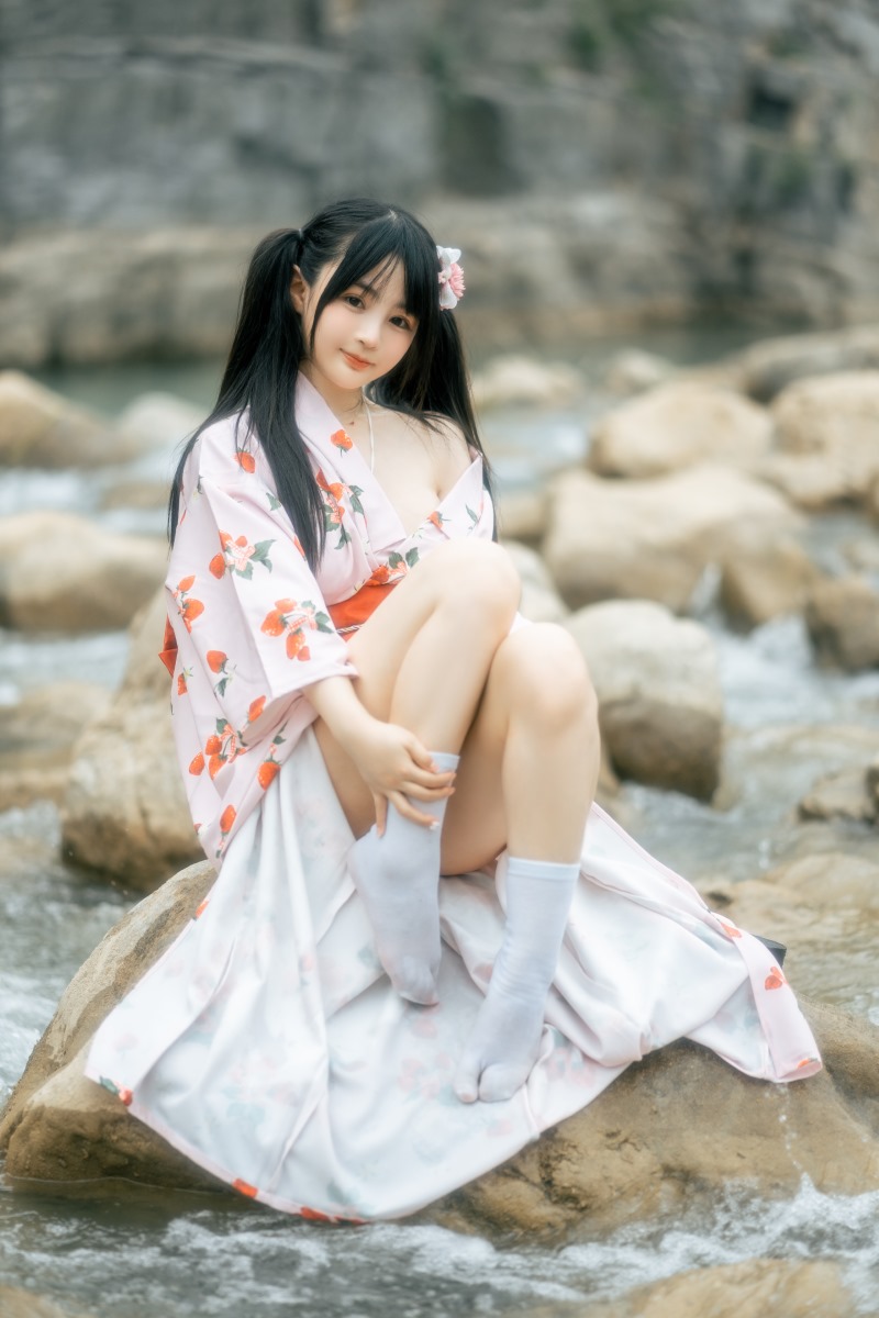 桜井宁宁 和服浴衣