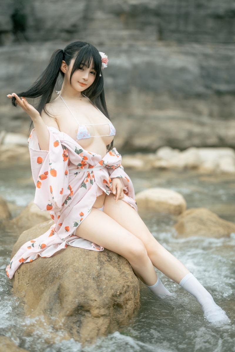 桜井宁宁 和服浴衣
