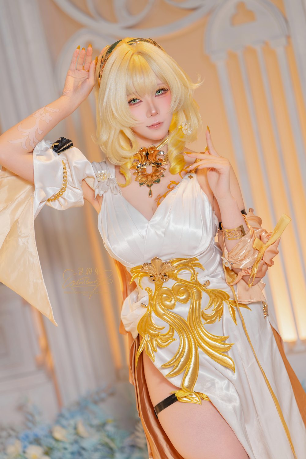 咬一口兔娘(黏黏团子兔) 崩坏：星穹铁道 阿格莱雅
