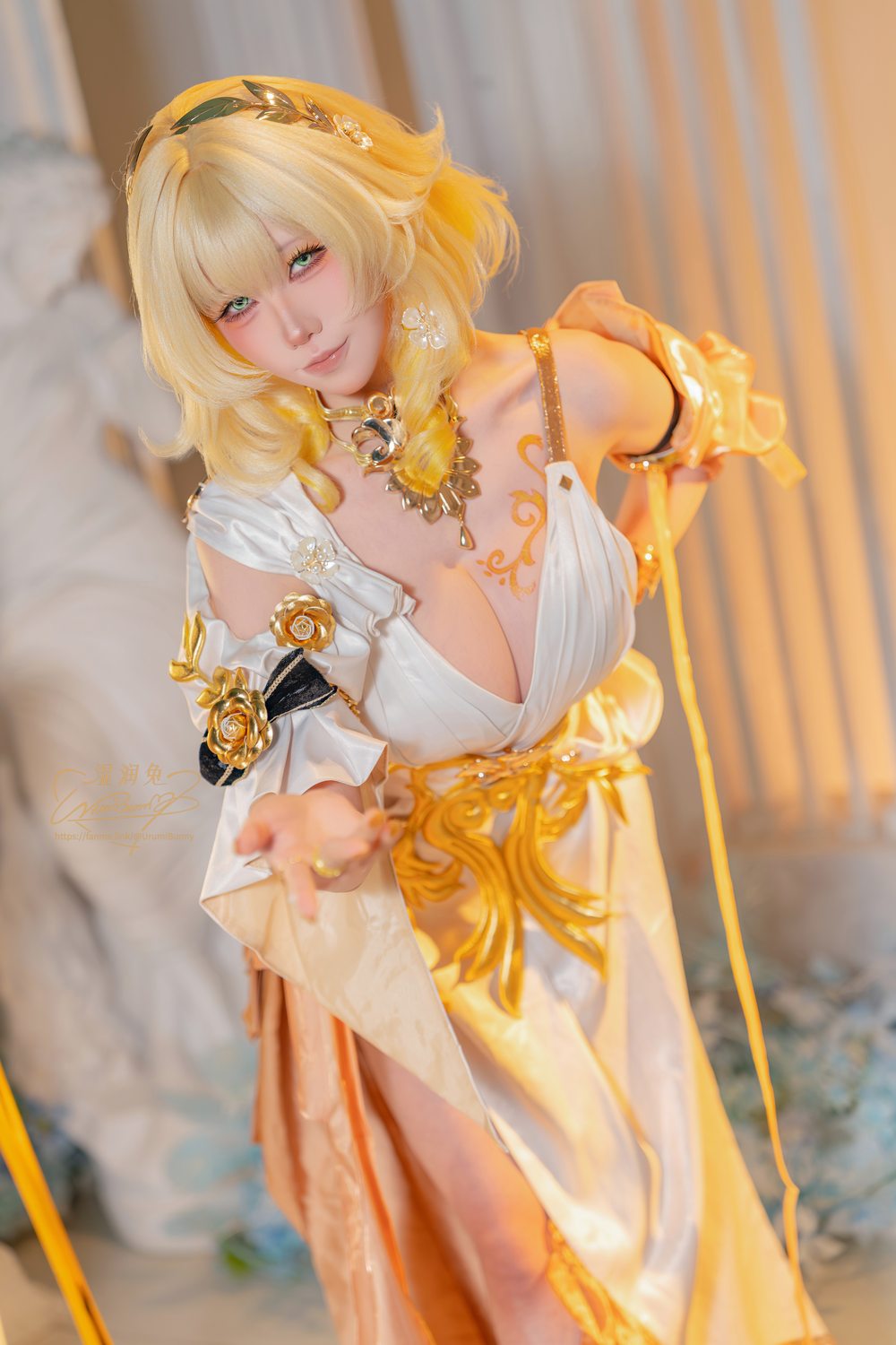 咬一口兔娘(黏黏团子兔) 崩坏：星穹铁道 阿格莱雅