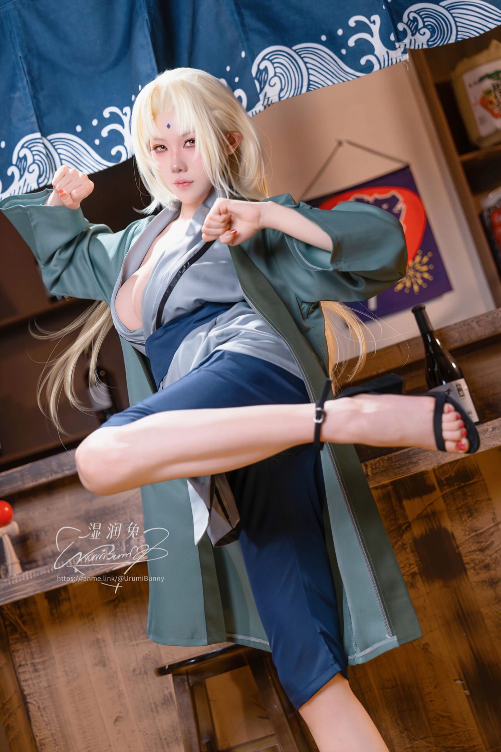 咬一口兔娘(黏黏团子兔) 2026年08月作品 火影忍者 纲手