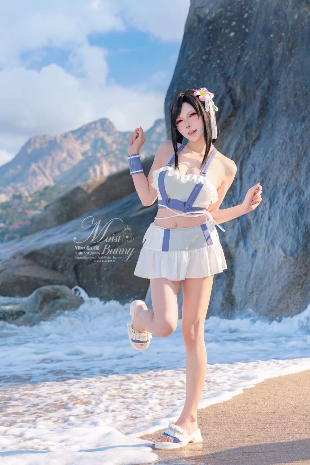 咬一口兔娘(黏黏团子兔) 2025泳装限定作 海边假日 蒂法