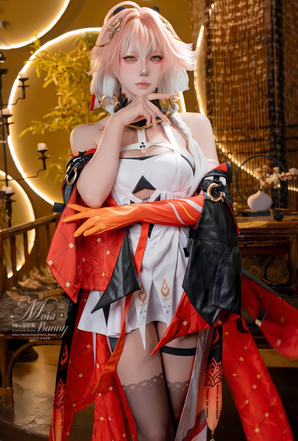 咬一口兔娘(黏黏团子兔) 6月作品 炽羽策阵星 长离