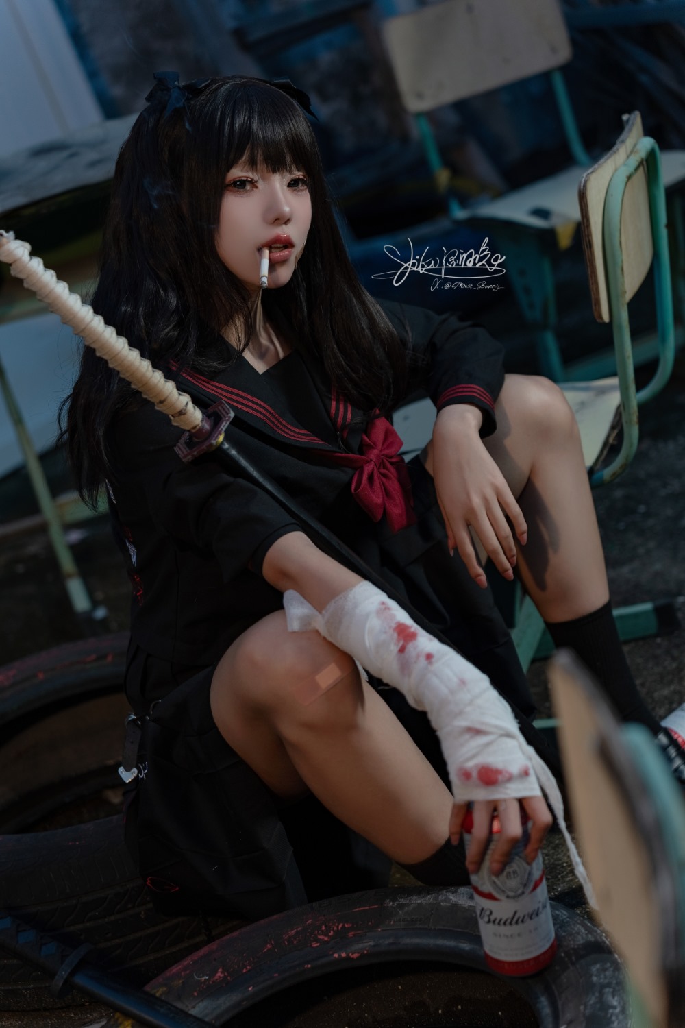 咬一口兔娘 不良女高