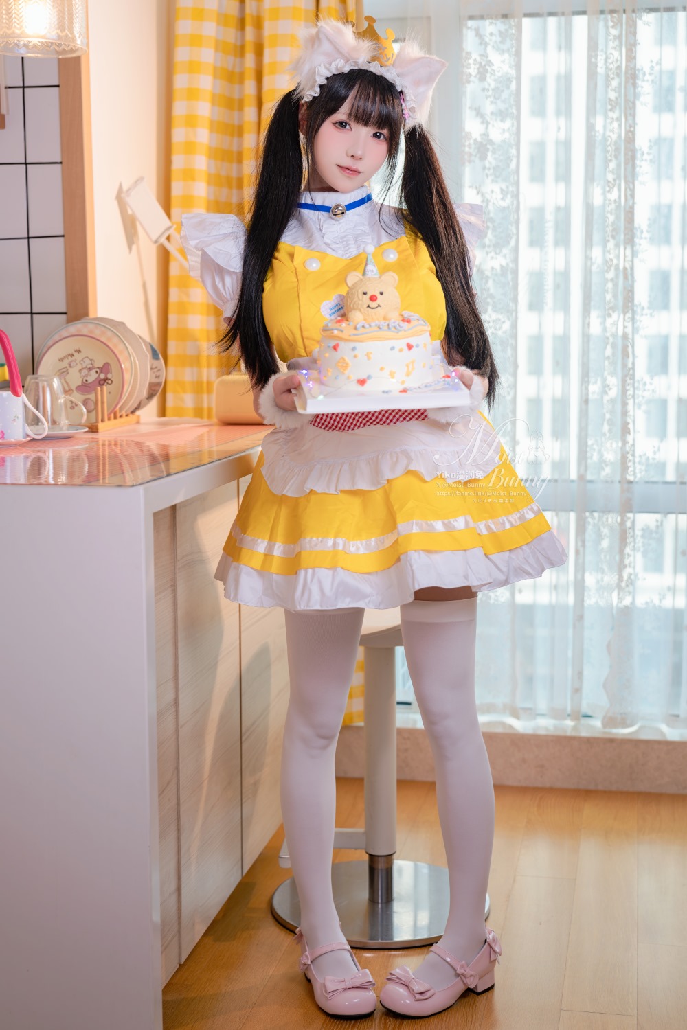 咬一口兔娘(黏黏团子兔) 诞生日限定 『兔子味蛋糕』