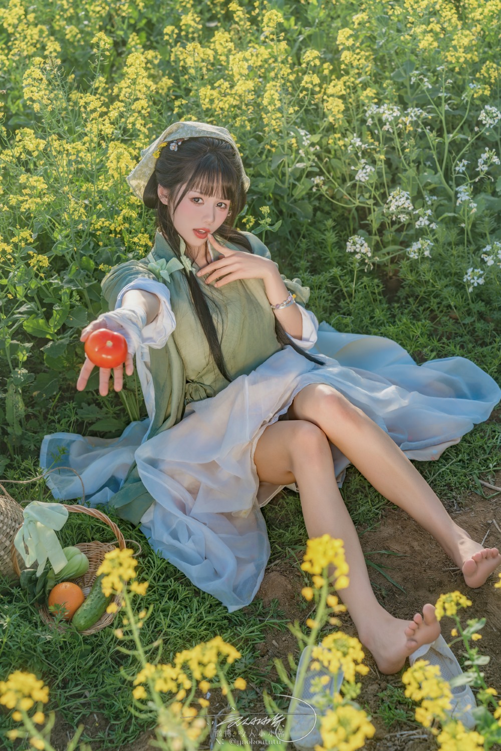 咬一口兔娘(黏黏团子兔) 5月作品『田耕记』