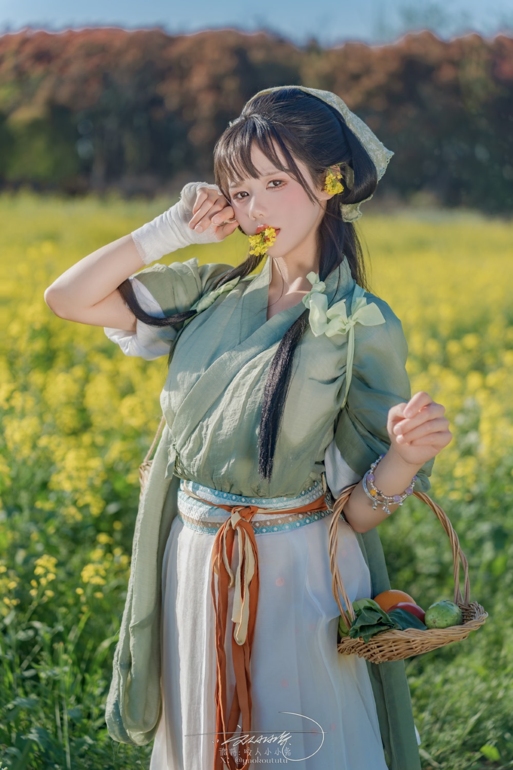 咬一口兔娘(黏黏团子兔) 5月作品『田耕记』