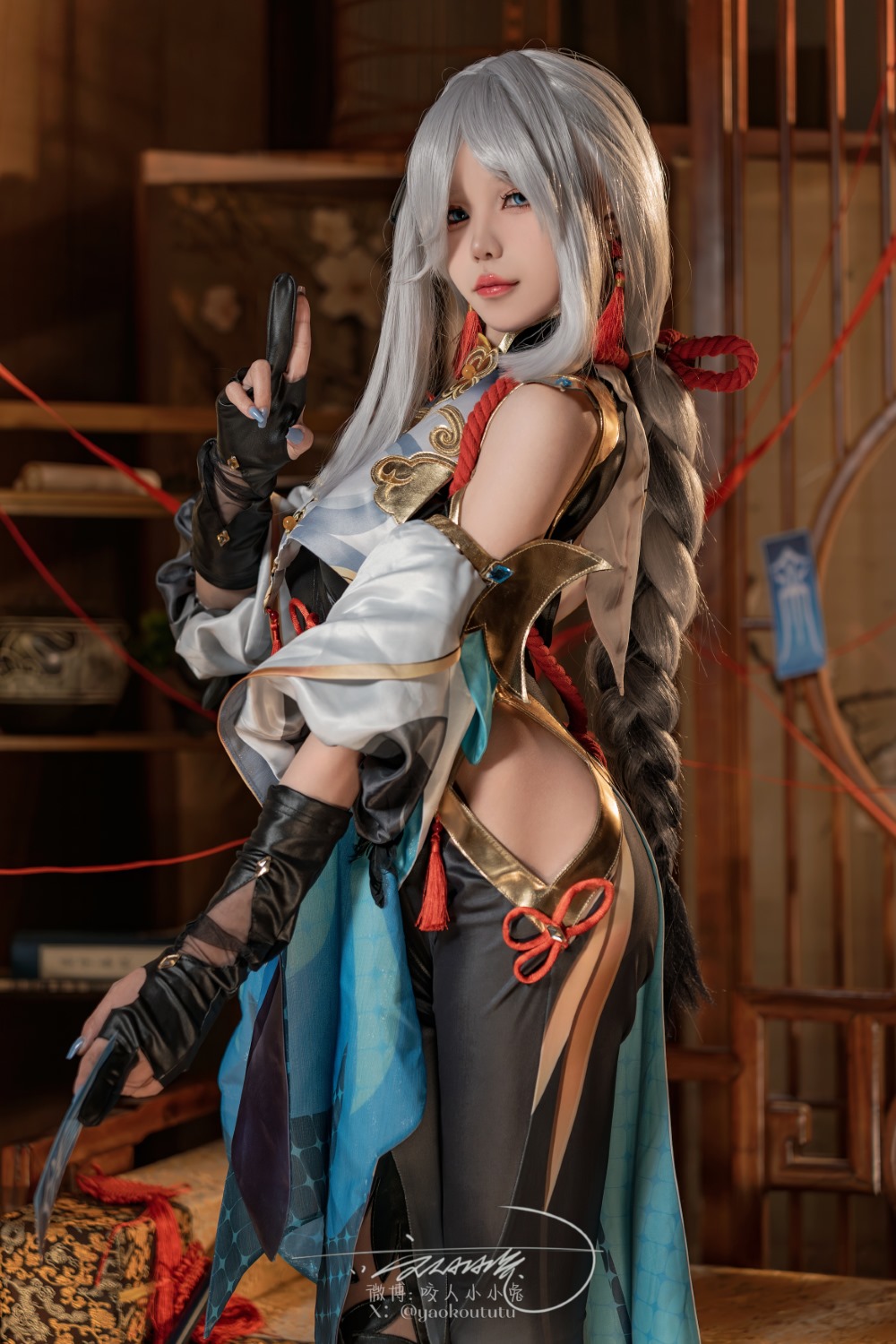 咬一口兔娘(黏黏团子兔) 原神 申鹤