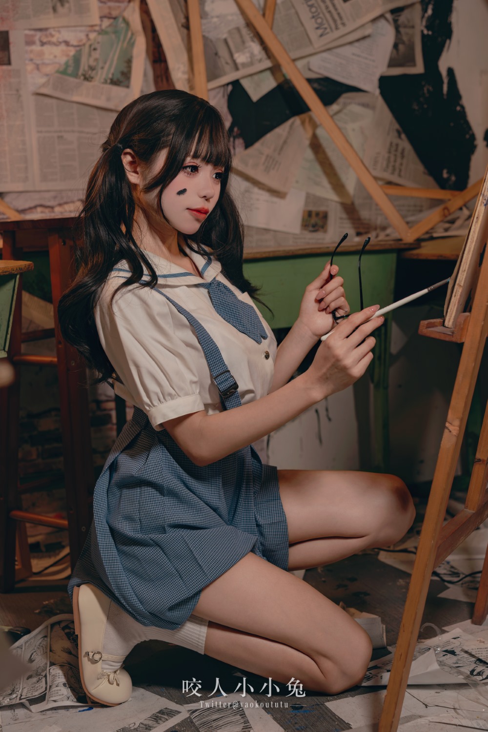 咬一口兔娘(黏黏团子兔) 未成名画作&B+WITH+U