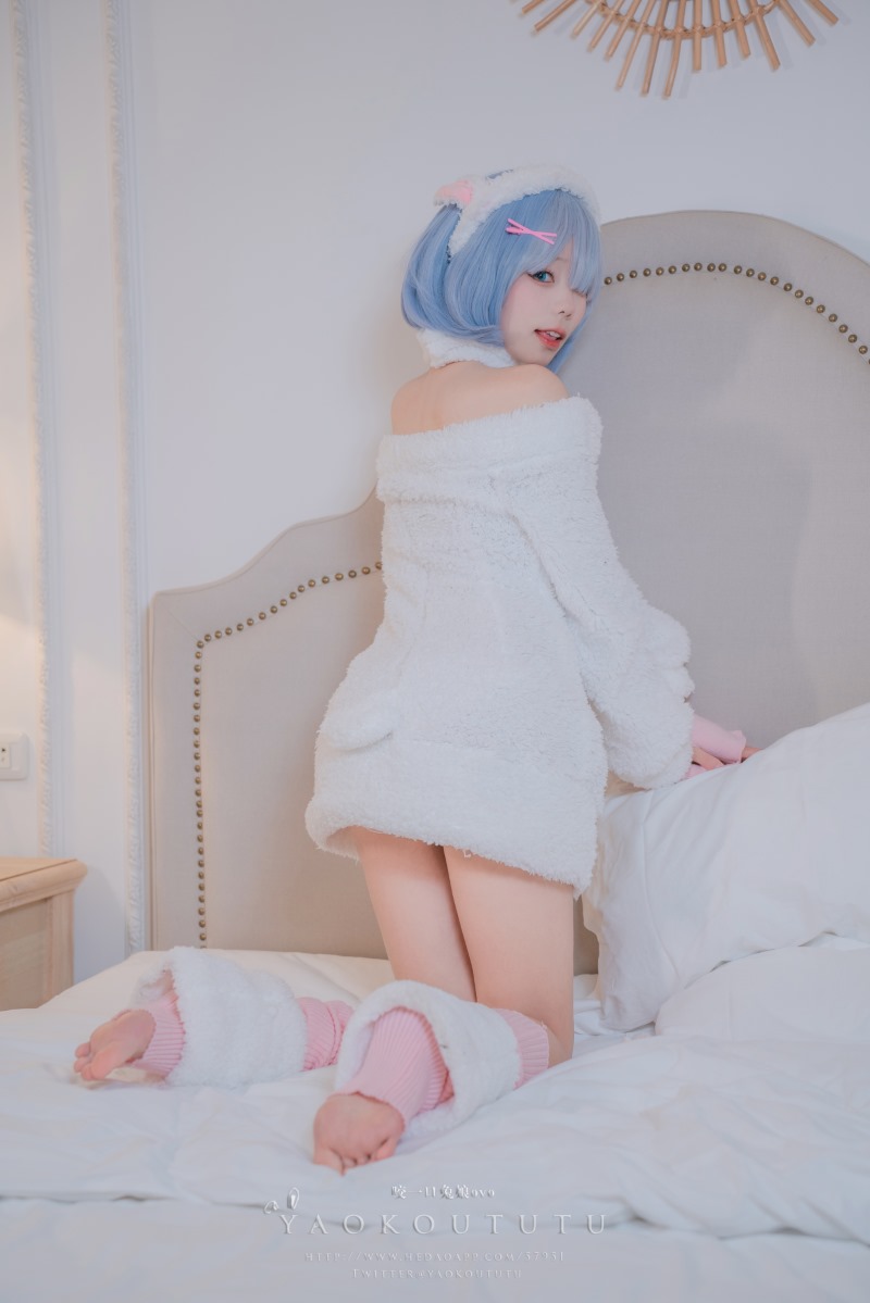 咬一口兔娘(黏黏团子兔) T3特典 蕾姆咩咩