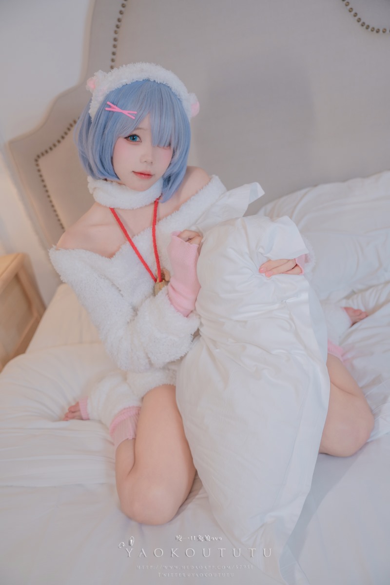 咬一口兔娘(黏黏团子兔) T3特典 蕾姆咩咩