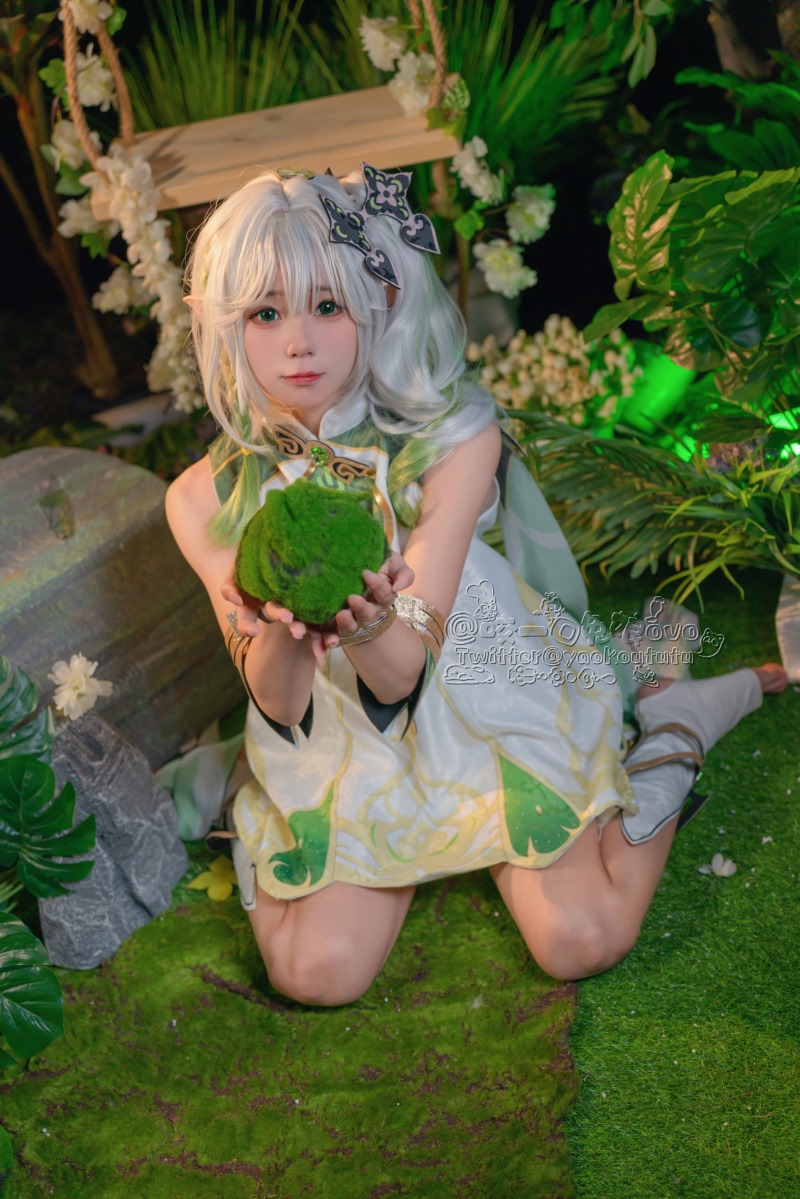 咬一口兔娘(黏黏团子兔) 万年萝利纳西妲