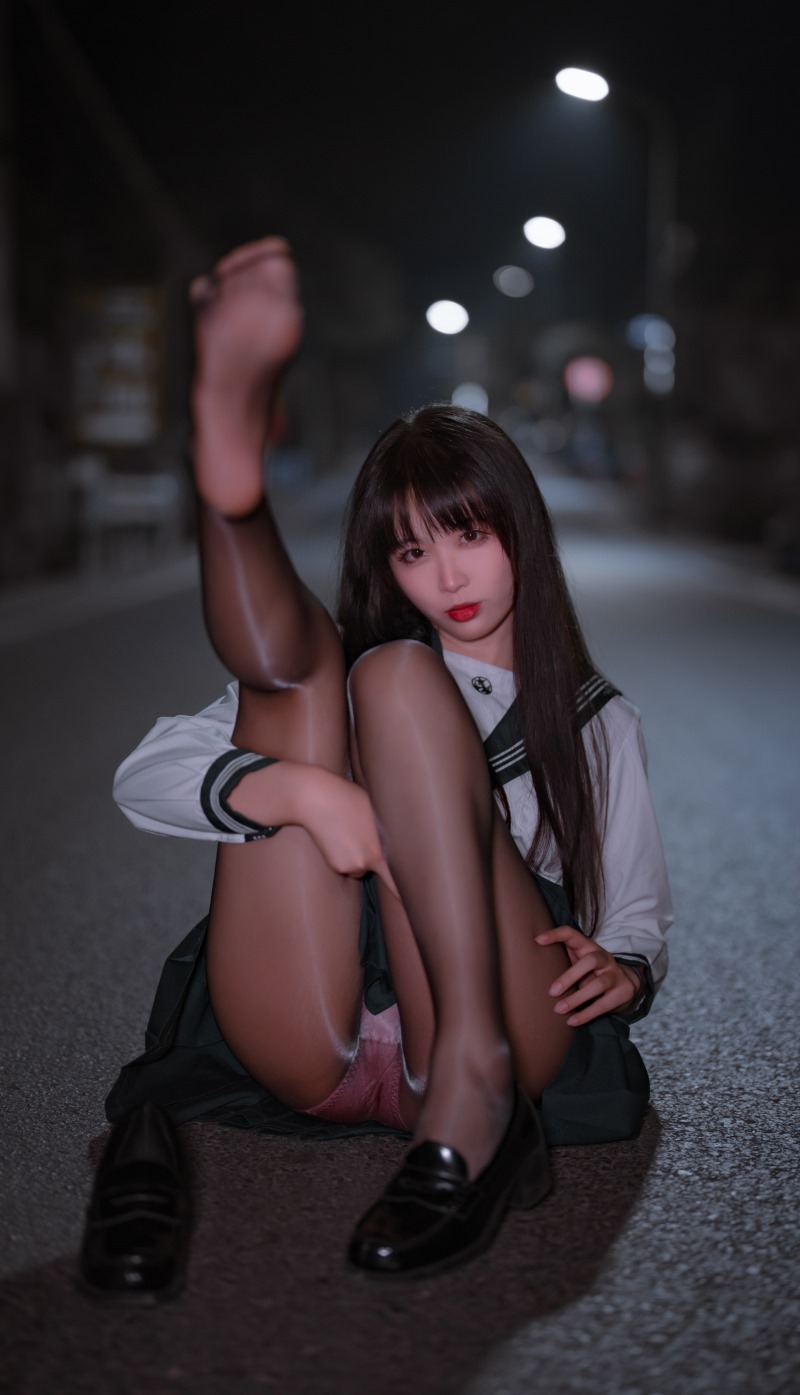 轩萧学姐 公路JK