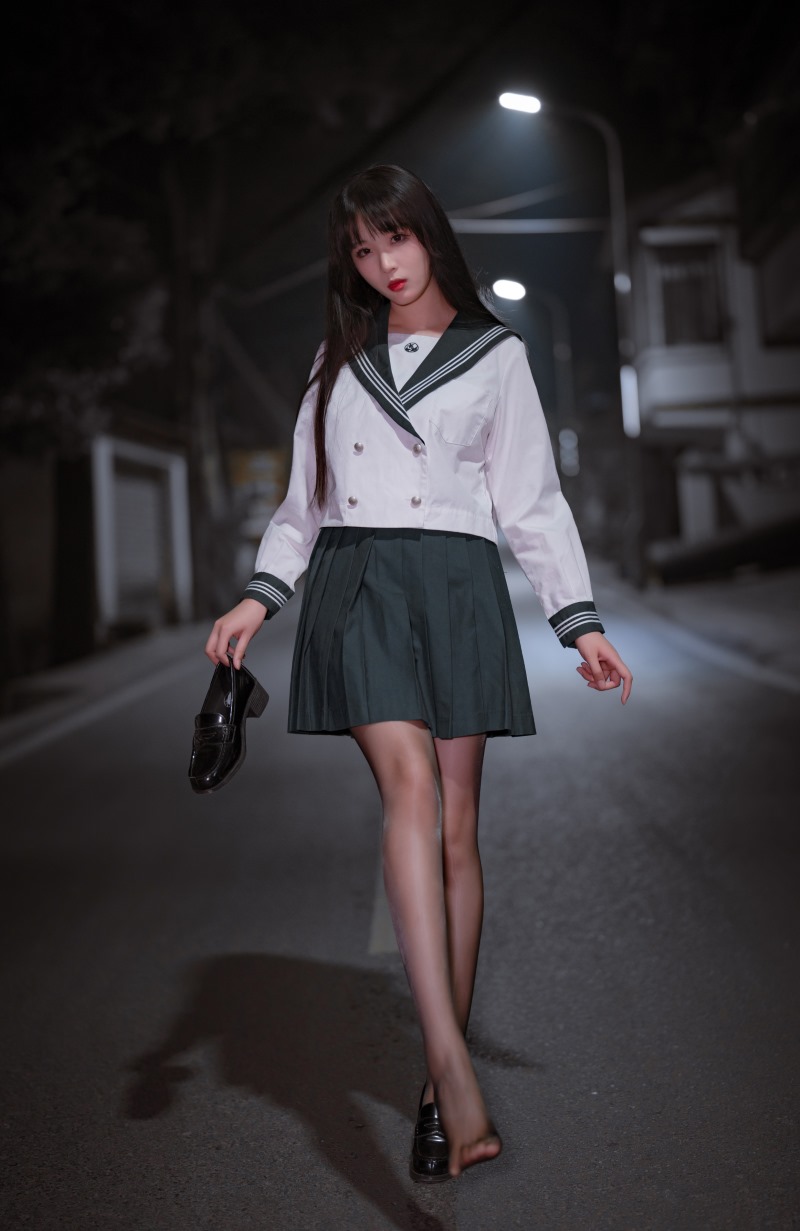 轩萧学姐 公路JK