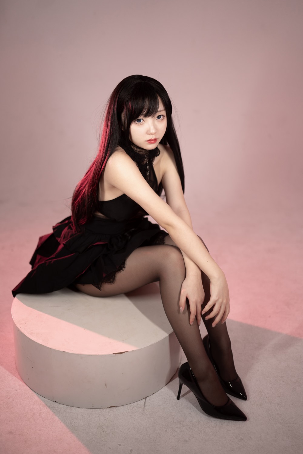 花铃 黑丝燕尾礼服