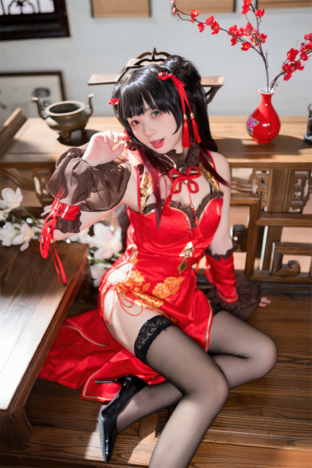 花铃 时崎狂三旗袍