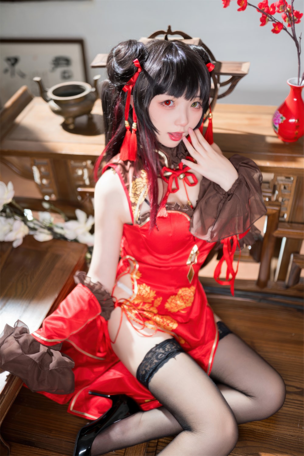 花铃 时崎狂三旗袍
