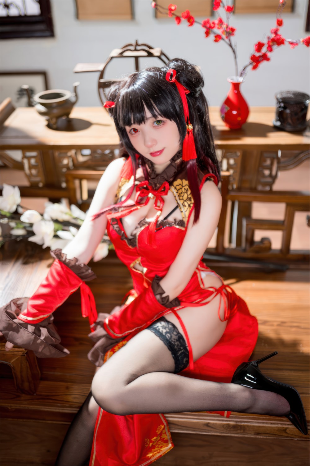 花铃 时崎狂三旗袍