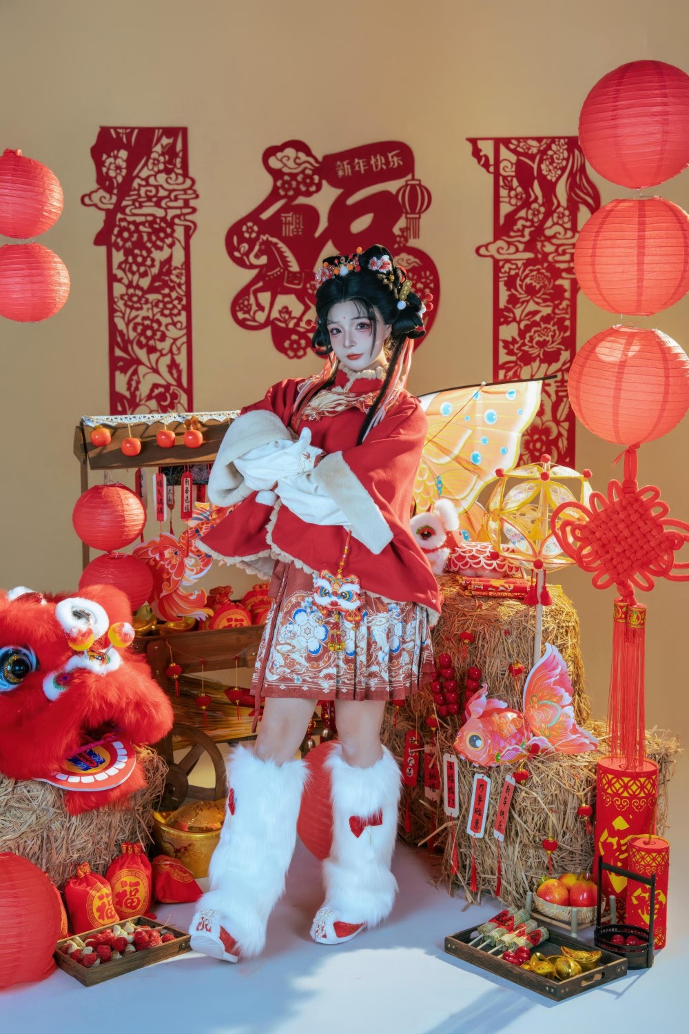 yuuhui玉汇 2026新春特辑 醒狮少女