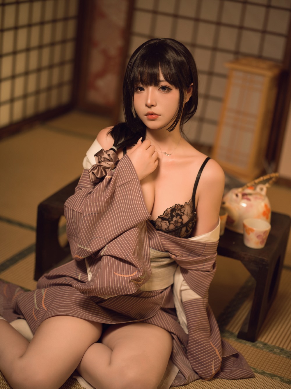 yuuhui玉汇 独居的寡姐