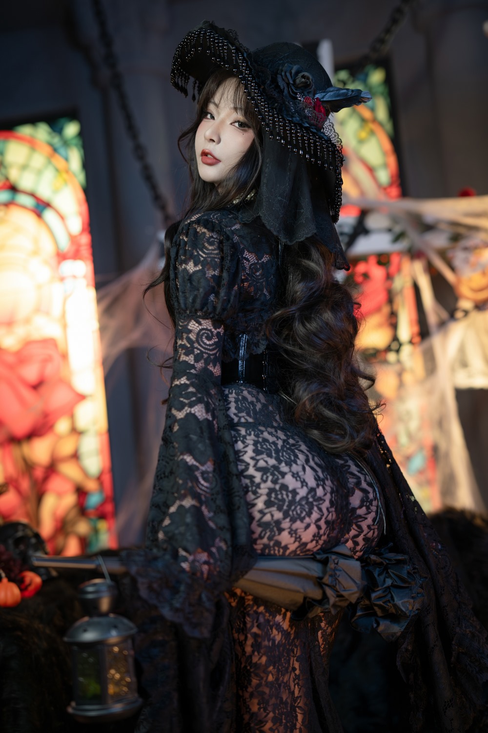 yuuhui玉汇 万圣节特辑 魔女狂欢夜