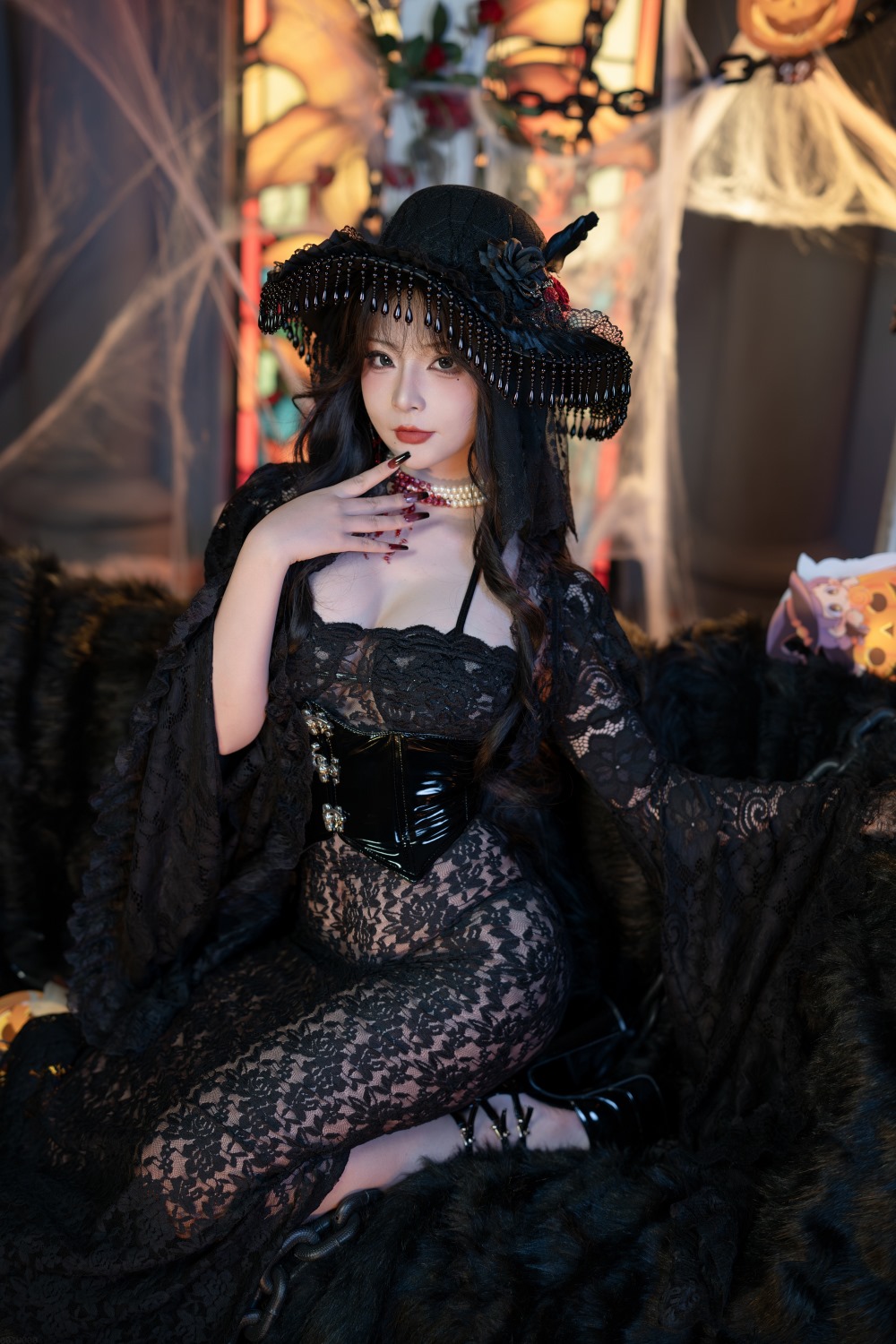 yuuhui玉汇 万圣节特辑 魔女狂欢夜
