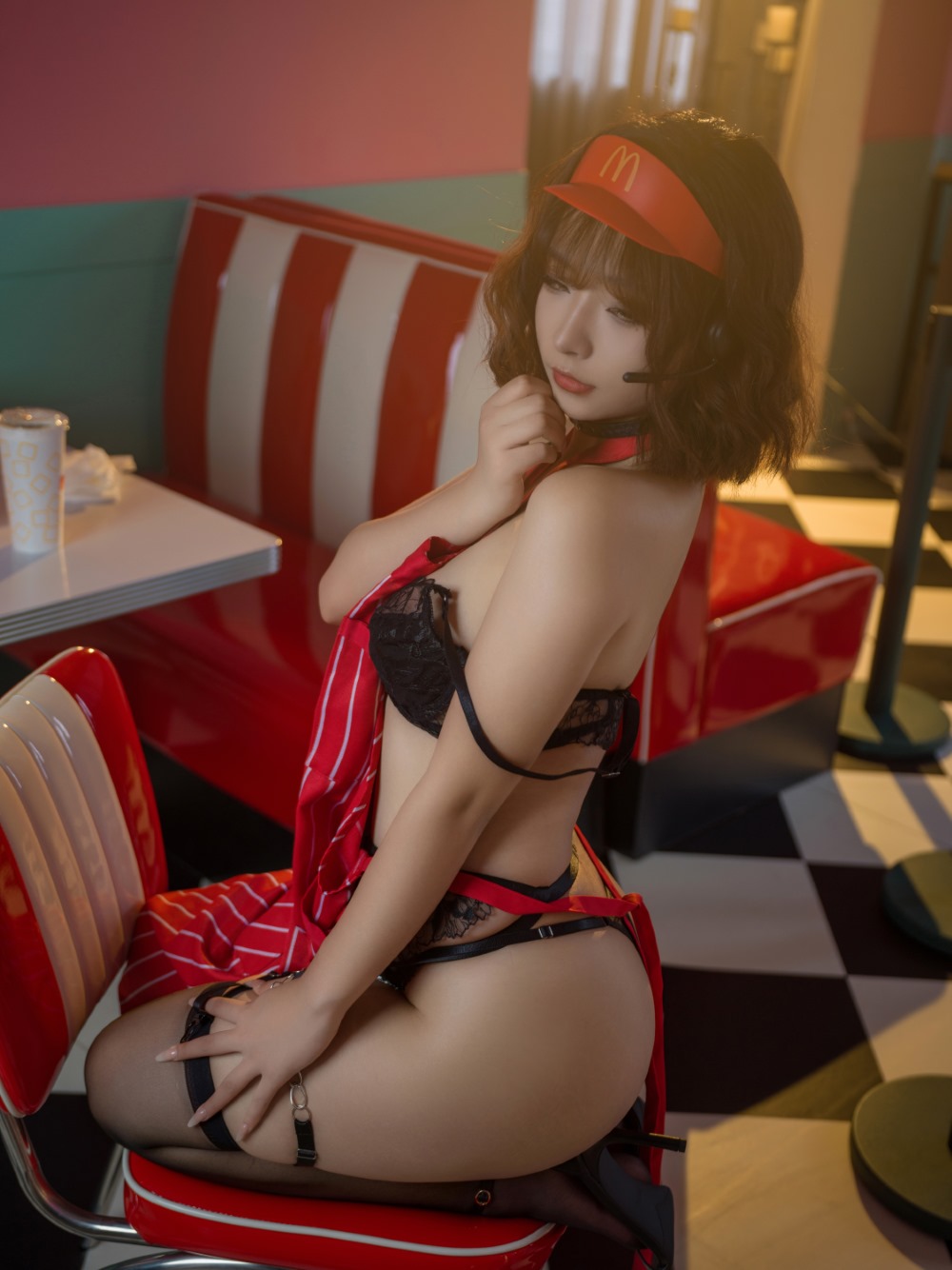 yuuhui玉汇 麦当劳的女服务员