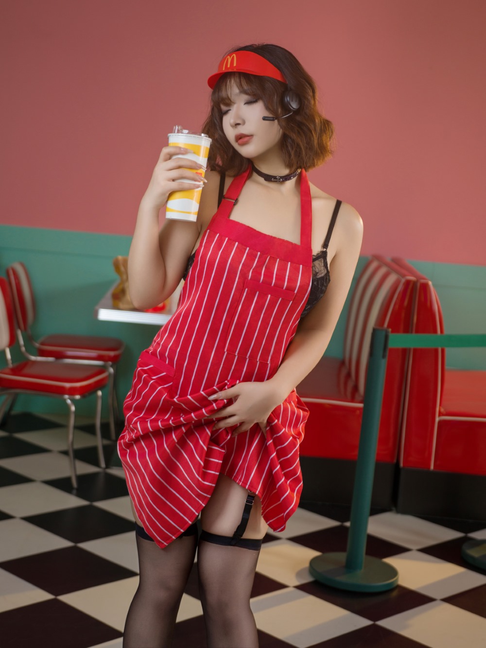 yuuhui玉汇 麦当劳的女服务员