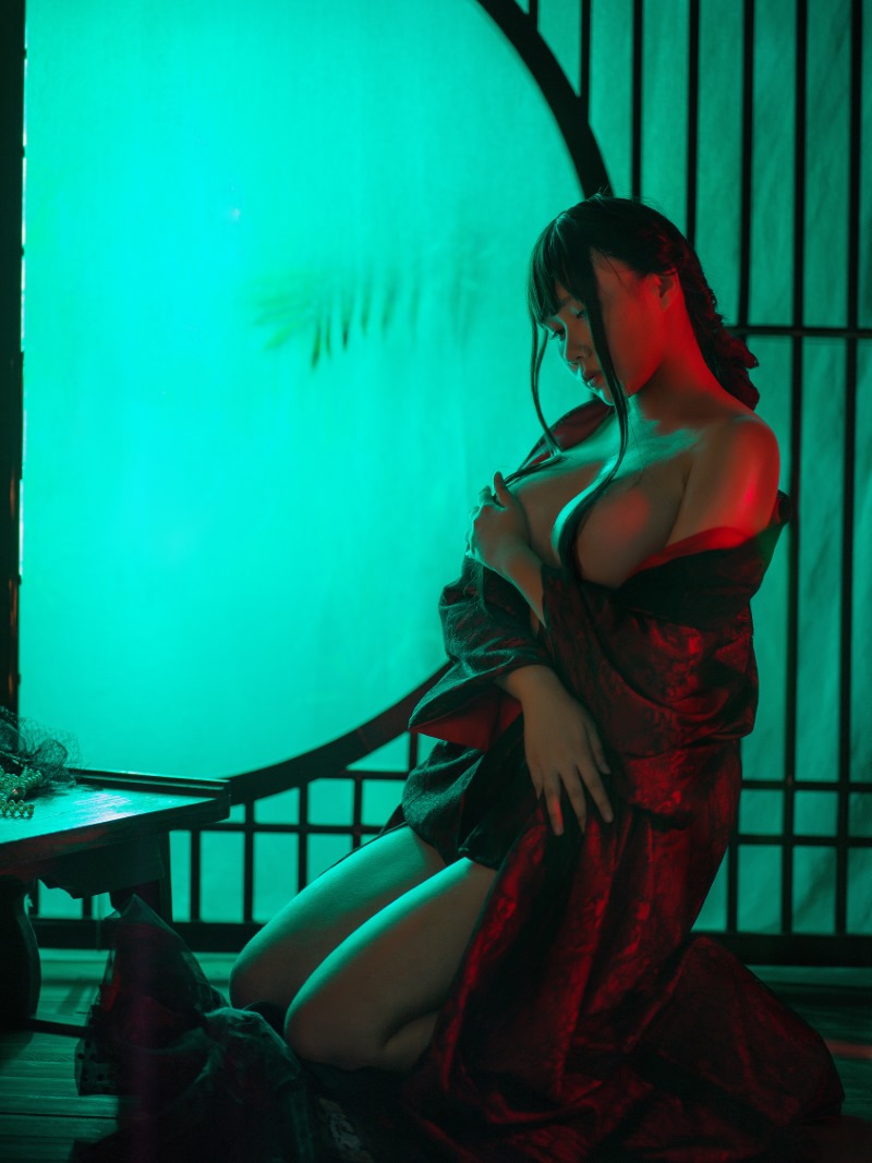 麻花麻花酱 兽耳和服3套