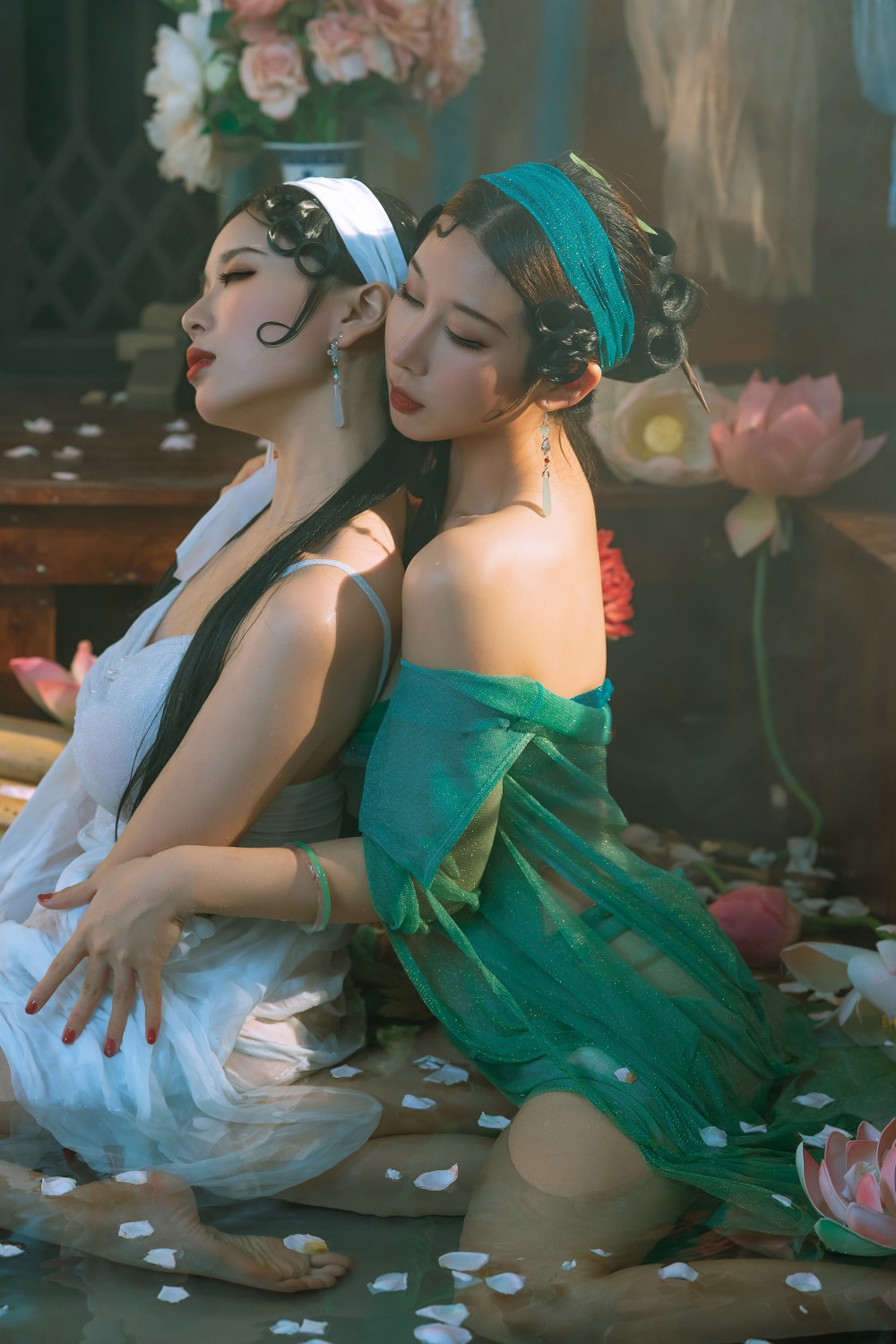 云溪溪&奶桃桃 – 白娘子&青蛇