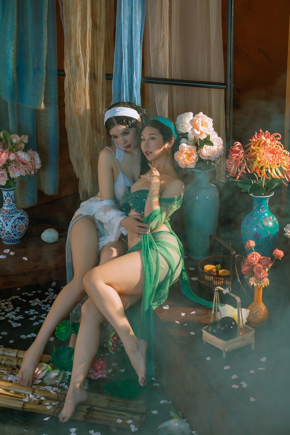 云溪溪&奶桃桃 – 白娘子&青蛇