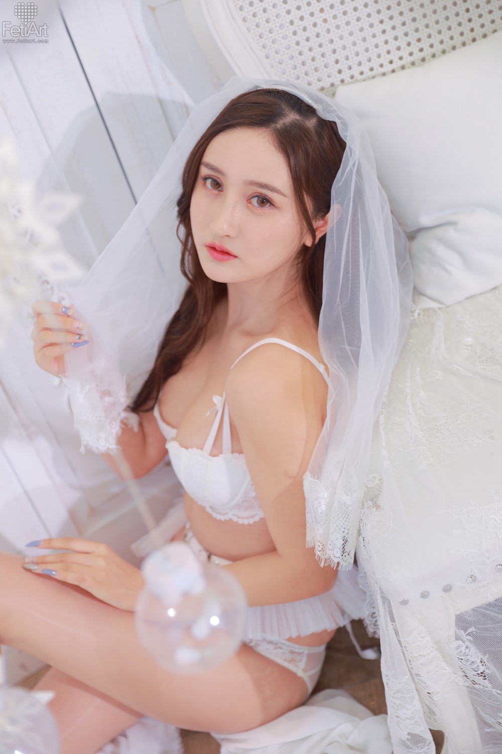 Snow-white Veil 模特 Martha