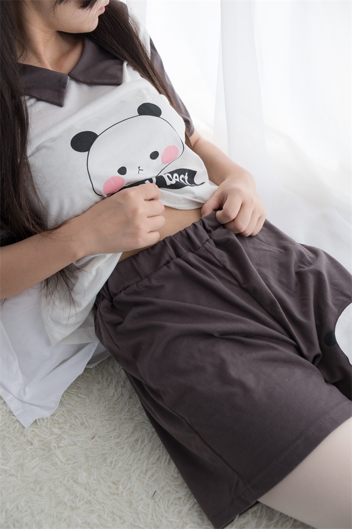 萝利丝控-喵写真  小灰熊丝袜妹
